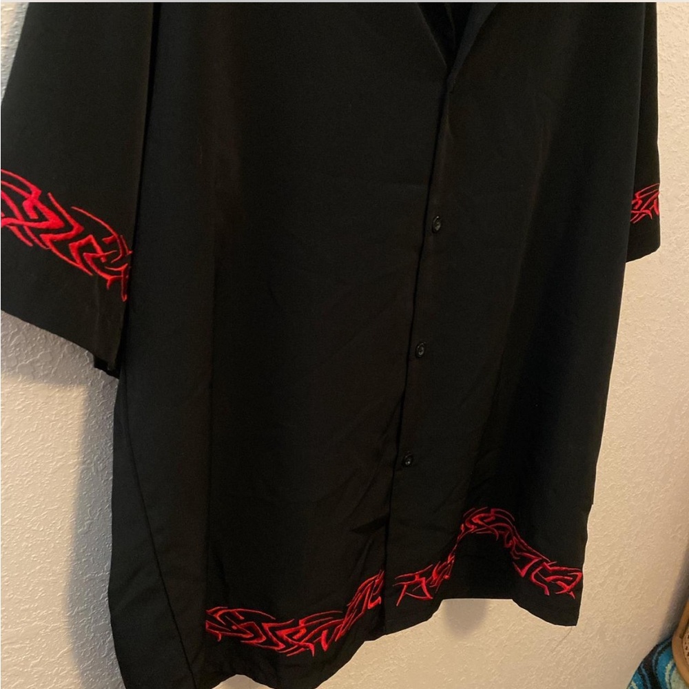 Vintage Tribal Goth Men’s Shirt - Picture 2 of 4